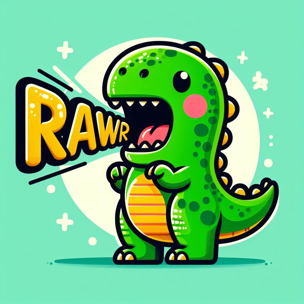 What Does Rawr Mean In Dinosaur